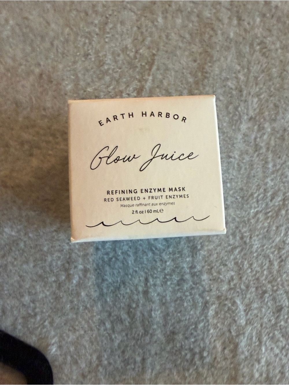 Earth Harbor Glow Juice Refining Enzyme Mask 2oz, new in box